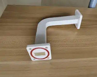 How to calculate the minimum bend radius for an H-bend waveguide to avoid excessive signal loss?